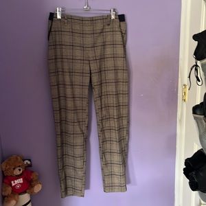 Plaid pants